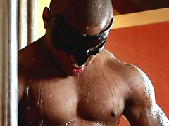Black muscle man Adam jacking off his cock. Posted by: Maskurbate