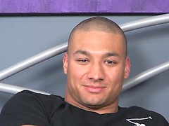 Darrell plays with his cock. Posted by: ChaosMen