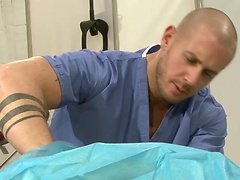 Proctologist. Starring Johnny Hazzard and Harley Everett. Posted by: UKNakedmen