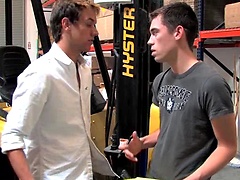 A job interview turns into mad butt banging. Posted by: BeddableBoys