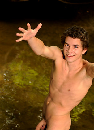 Gregor Bortel naked outdoors