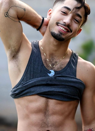 Troy Banderas Moves Those Hips And Strokes That Dick!