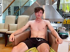 Straight Young Basketball Player Shows off his Ripped Body & Wanks his Big hard Uncut Cock & Cums!. Posted by: English Lads