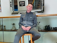 Fit Young Straight Danny Wanks his Hard Uncut Cock & Shoots a Big Load of Jizz Everywhere!. Posted by: English Lads