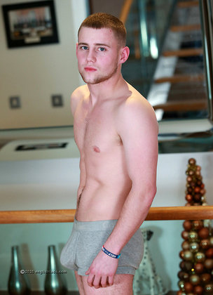 Young Straight Lad Ned