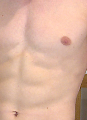 Tall, Straight, Lean & Toned Our Latest Young Man Cameron Shows off his Very Hard Uncut Erect Cock!