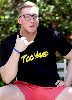 There's A New Guy On Set And His Name Is Clark Rogers, Baby!