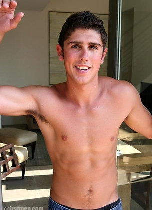 Jacob shows his perfect body