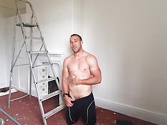 Straight Brit Muscular Builder. Posted by: English Lads