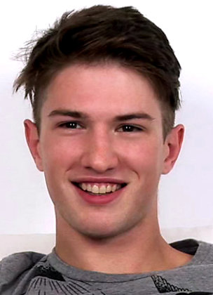 Michal shows his big uncut cock