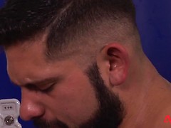 Hairy and Hard Locker Room Fuck. Posted by: Alpha Male Fuckers