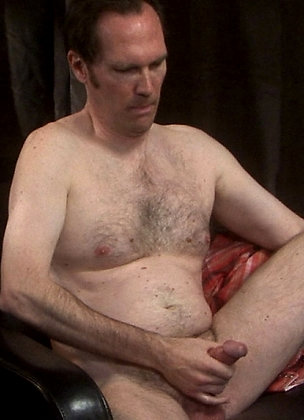 Mike Angel jerking off dick