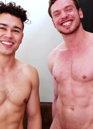 Sexy New Guy Kit Thorne Takes On Monster Cock Andy McBride