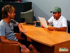 Interviewee Fucked By Interviewer - Tommy Boy & Ricky. Posted by: BrazilianDicks