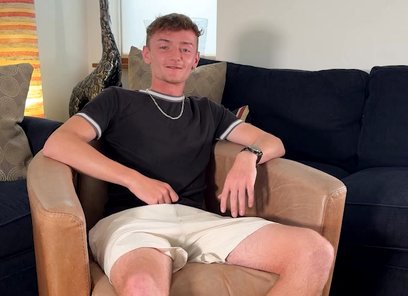 Young Straight Tennis Players Shows off his Lean Body & Massive Uncut Cock & Cums Everywhere!