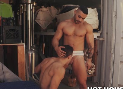 Helping Hand Jock Gets Caught Slacking and Fucked Good - Arad Winwin ,cazden Hunter